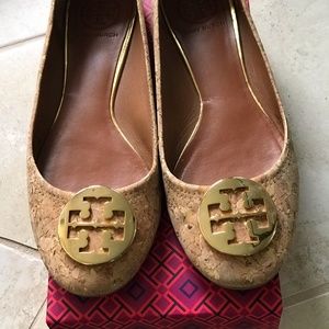 Tory Burch - Reva Cork Flats 8M